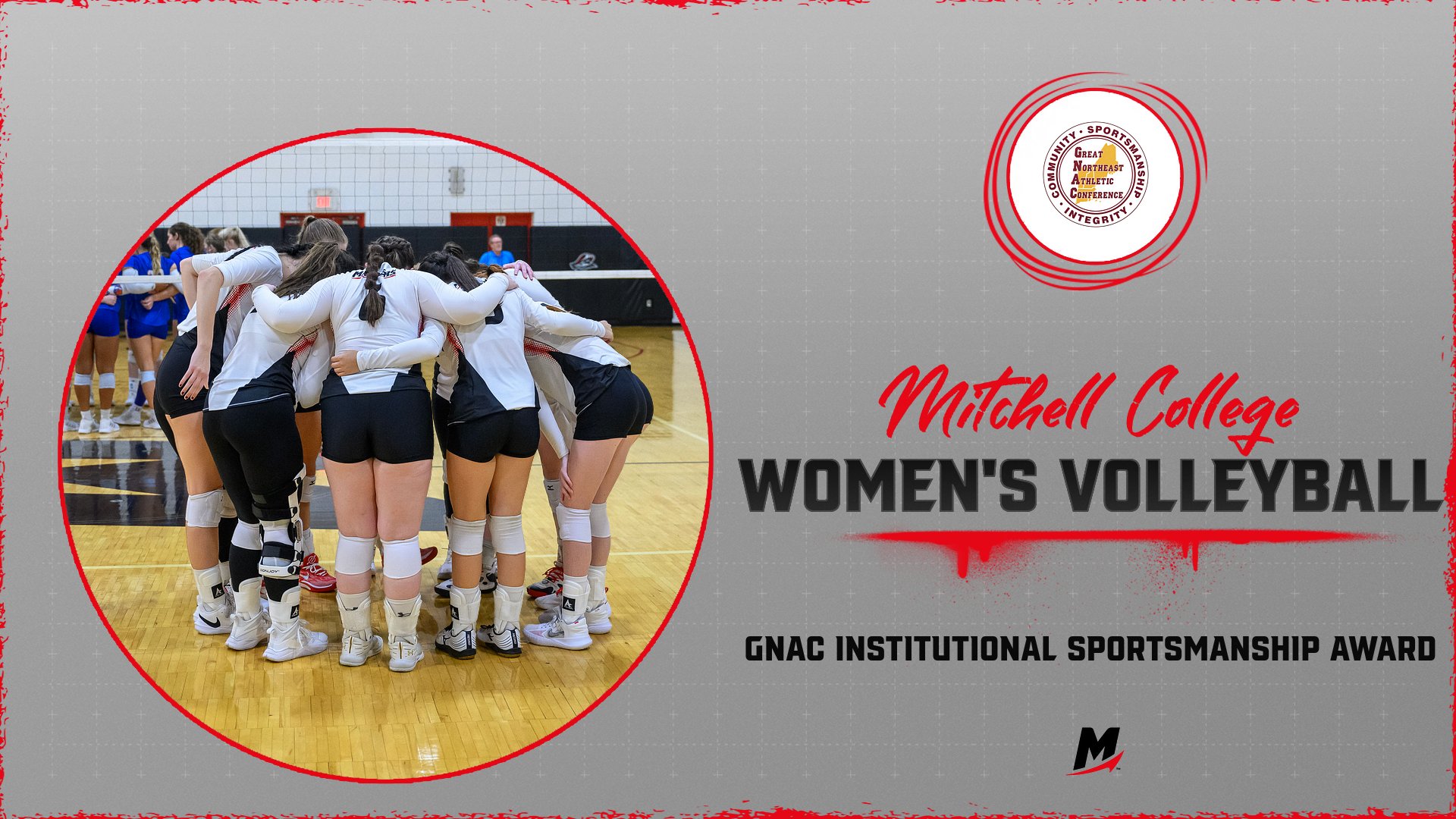 Volleyball Earns GNAC Team Sportsmanship Award