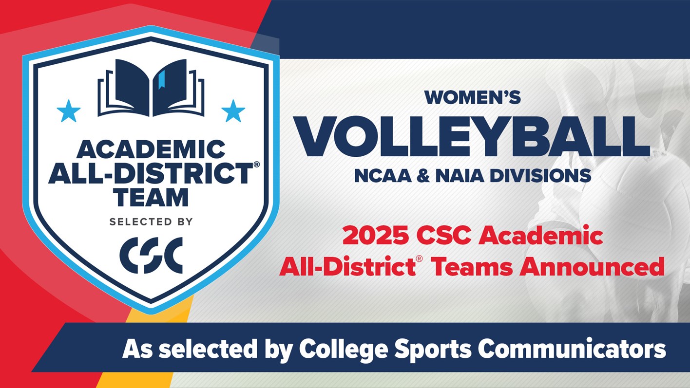 Three Women&rsquo;s Volleyball Players Named to CSC Academic All-District Team